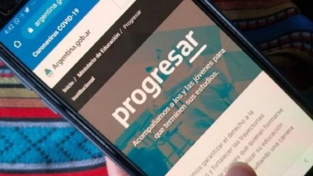 Payment of Becas Progresar